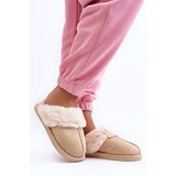 Boto Women's Slippers with Faux Fur Light Beige Pinky | Shoptok.si