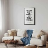  Plakat - Coco Chanel 21x30 Crni okvir | shoptok.hr