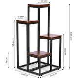 Modern Home Modernhome stalak za cvijeće tamno smeđi | shoptok.hr