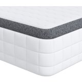  Madraci 2 pcs Bijela siva 60 x 200 cm Pletiva tkanina | shoptok.hr