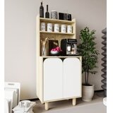 Hanah home višenamenska samostojeća polica parma 2 sapphire hrast white | Eponuda.com