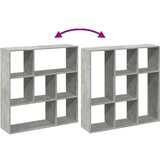 vidaXL Sobna pregrada / regal za knjige sivi 102x29x103,5 cm drveni | shoptok.hr