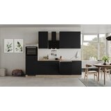 Flex-Well Kuhinjski Blok Capri, Črna. Hrast | Shoptok.si