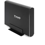 TooQ HDD Box 3,5" Sata Led črna, (21407900)