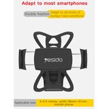 Yesido Držač za bicikl (C42) - Elastični rukohvat - crna | shoptok.hr