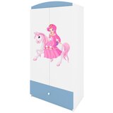 HAPPYKIDS Garderobni ormar Dreamy princeza na konju Plava Cijene