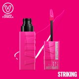 Maybelline SuperStay Vinyl Ink dolgoobstojna tekoča šminka 150 STRIKING 4,2 ml | Shoptok.si