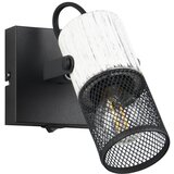 Tri O Crno-bijela zidna lampa ø 9 cm Tosh – Cijene