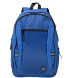 Semiline Unisex's Backpack J4919-2 Navy Blue/Black