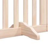  Vrata za pse s vratašcima 12 panela sklopiva 600 cm drvo topole | Eponuda.com