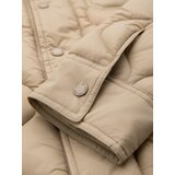 Ombre Men's quilted jacket in shirt cut - beige | shoptok.hr