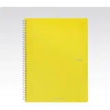 Bilježnica Ecoqua original A4 90g 70L spiralna kocke limone 19290108