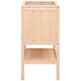 vidaXL Kavez za hrčke 55 x 40 x 80 cm od masivne jelovine | shoptok.hr