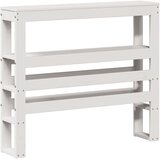 Krevet za starije s uzglavljem bijeli 75x190 cm borovina | Eponuda.com