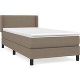 Maison Chic Box spring postelja - Vzmetna postelja z vzmetnico taupe 90x200 cm blago SL7091, (21886862) Cene