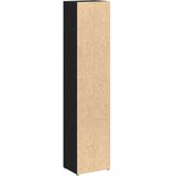 Cd ormarići 2 kom crni hrast 21x16x93,5 cm konstruirano drvo | shoptok.hr