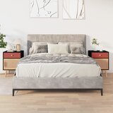 vidaXL Nočna omarica 2 kosa črna 40x30x55 cm inženirski les Cene