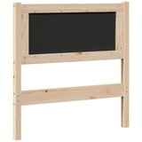  Tapecirani uzglavlje Smeđa 75 cm Čvrsto borovo drvo | shoptok.hr