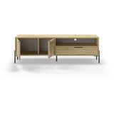 Marckeric TV komoda u dekoru hrasta u prirodnoj boji 160x50 cm Inca – | shoptok.hr