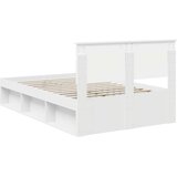  Konstrukcija postelje Bela 120 x 200 cm Konstruiran les, (5000103858) | Shoptok.si