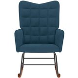  Stolica za ljuljanje plava baršunasta | Eponuda.com