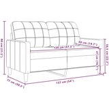  2-dijelni set sofa s jastucima crvena boja vina baršunasti | shoptok.hr