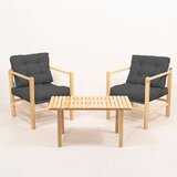 Hanah home Garden set stol i 2 stolice MYG02, antracit Cijene