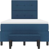  s opruga kutije s uzglavljem Plava 120 x 200 cm tkanina | shoptok.hr