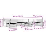  Set vanjskih sofa 8 kom. Prirodna Čvrsto drvo akacije | shoptok.hr
