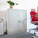 MID.YOU Arhivska Omara Color As 105, Svetlo Siva | Shoptok.si