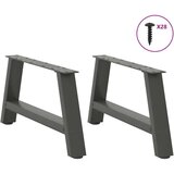  Noge stolića za kavu A-oblika 2 kom antracit 70x(30-31)cm čelik | shoptok.hr