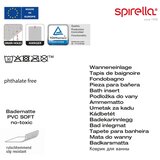 Spirella Protizdrsna podloga za tuš kabino 53x53 cm Ruby – | Shoptok.si