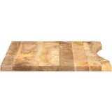 vidaXL Mizna plošča ukrivljena 90x50x2,5 cm trden mangov les | Shoptok.si