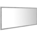  LED kupaonsko ogledalo siva boja betona 100x8,5x37 cm akrilno | Eponuda.com
