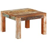  Stolić za kavu 55 x 55 x 35 cm od masivnog obnovljenog drva | shoptok.hr