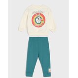 Sinsay Pamučni komplet: crewneck dukserica i jogger hlače s printom Looney Tunes Cijene
