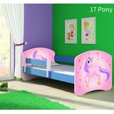  Otroška postelja ACMA z motivom, stranska modra 160x80 cm 17 Pony | Shoptok.si