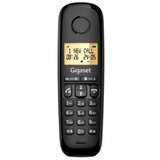 Gigaset bežični telefon 100 duo crni Cene