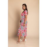 Fenzy Maxi Haljina S Cvjetnim Uzorkom, Roza | shoptok.hr