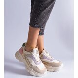 Gemre Multicolored Sneakers with Glitter Inserts Clorinda | shoptok.hr