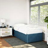 Maison Chic Posteljni okvir - Enojna postelja - Postelja za odrasle moder 80x200 cm žamet-J8839, (21768582) | Shoptok.si