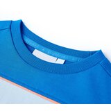  Dječja topla majica jarkoplava i svjetloplava 128 | shoptok.hr