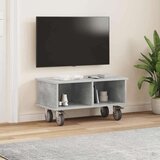 TV stojalo Betonsko siva 68,5 x 35 x 35 cm Konstruiran les, (5000132594) | Shoptok.si