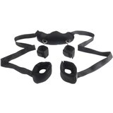 Pipedream Fetish Position Master - set za vezanje s lisicama (crno) | shoptok.hr