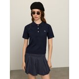 Sinsay Pletena polo bluza s dodatkom vune i vezom mašne | shoptok.hr
