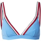 Tommy Hilfiger Underwear Bikini zgornji del svetlo modra / rdeča / bela