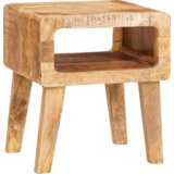 vidaXL Konačni stolovi s policom 40 x 32 x 46 cm masivno drvo manga | shoptok.hr