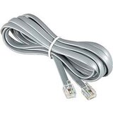 Gembird TC6P4C-3M Telefonski kabl 3m White kabal Cene
