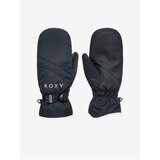 Roxy Jetty Solid Black Women's Gloves - Women Cene