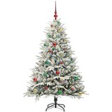 vidaXL Umjetno božićno drvce s rasvjetom i setom kuglica Zelena 150 cm | shoptok.hr